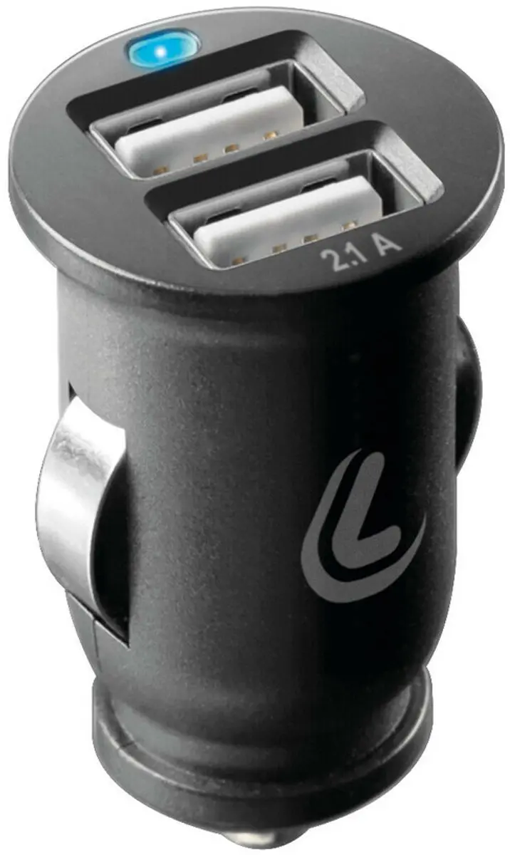 Lampa 38826 Oplader Universeel - 2x USB - Zwart - afbeelding 6 van 6