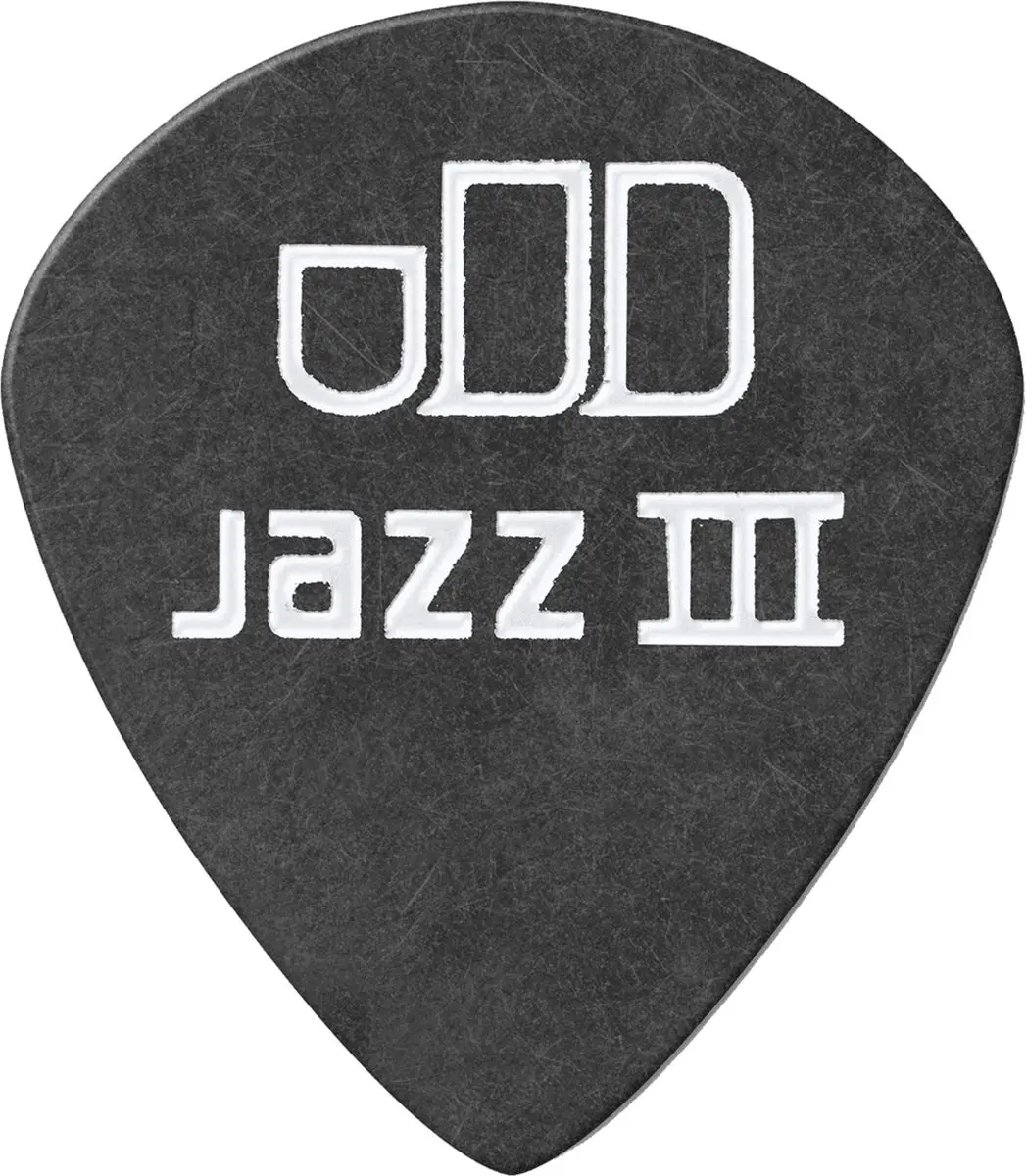 Dunlop Tortex Pitch Jazz Picks 0,50mm - 12 Stuks - Zwart