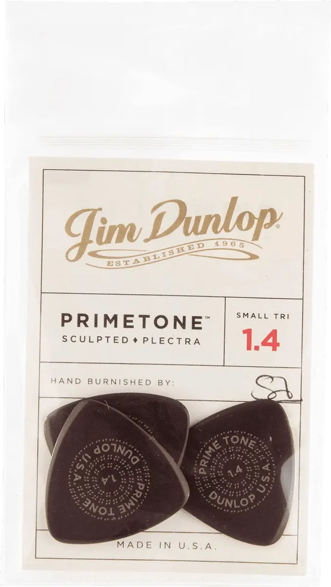 Dunlop Jim Dunlop Primetone Plectrum Small Tri 1.40mm - 3 Stuks
