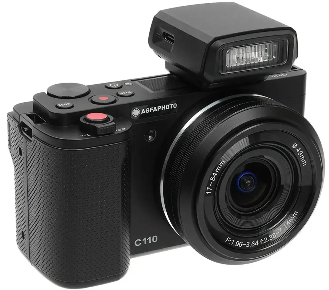 AgfaPhoto Realishot C110 Compactcamera 24MP - Zwart