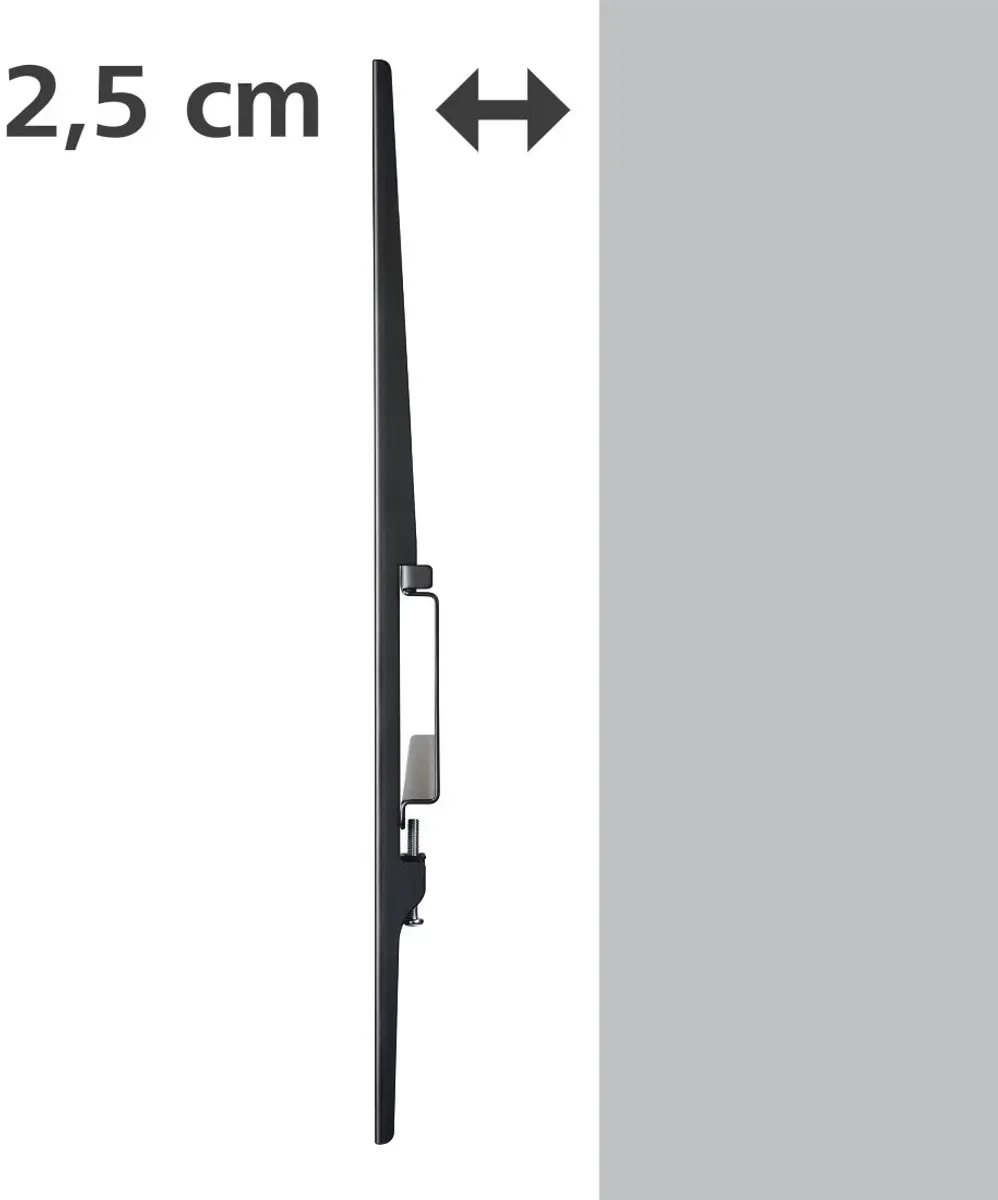 Hama TV Beugel Vast 00220815 - 37"-90" - 60kg - VESA 800x400 - Zwart