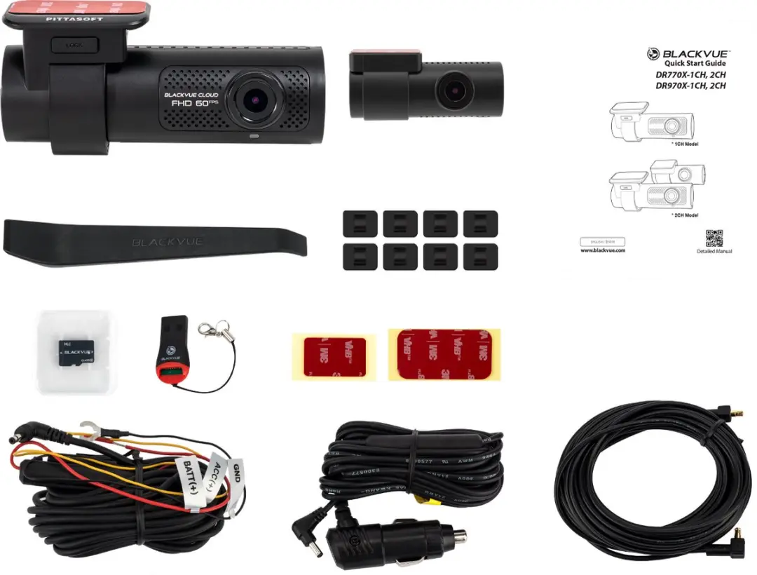 BlackVue DR770X-2CH II Dashcam - 1920MP - 64GB - Zwart - afbeelding 6 van 6