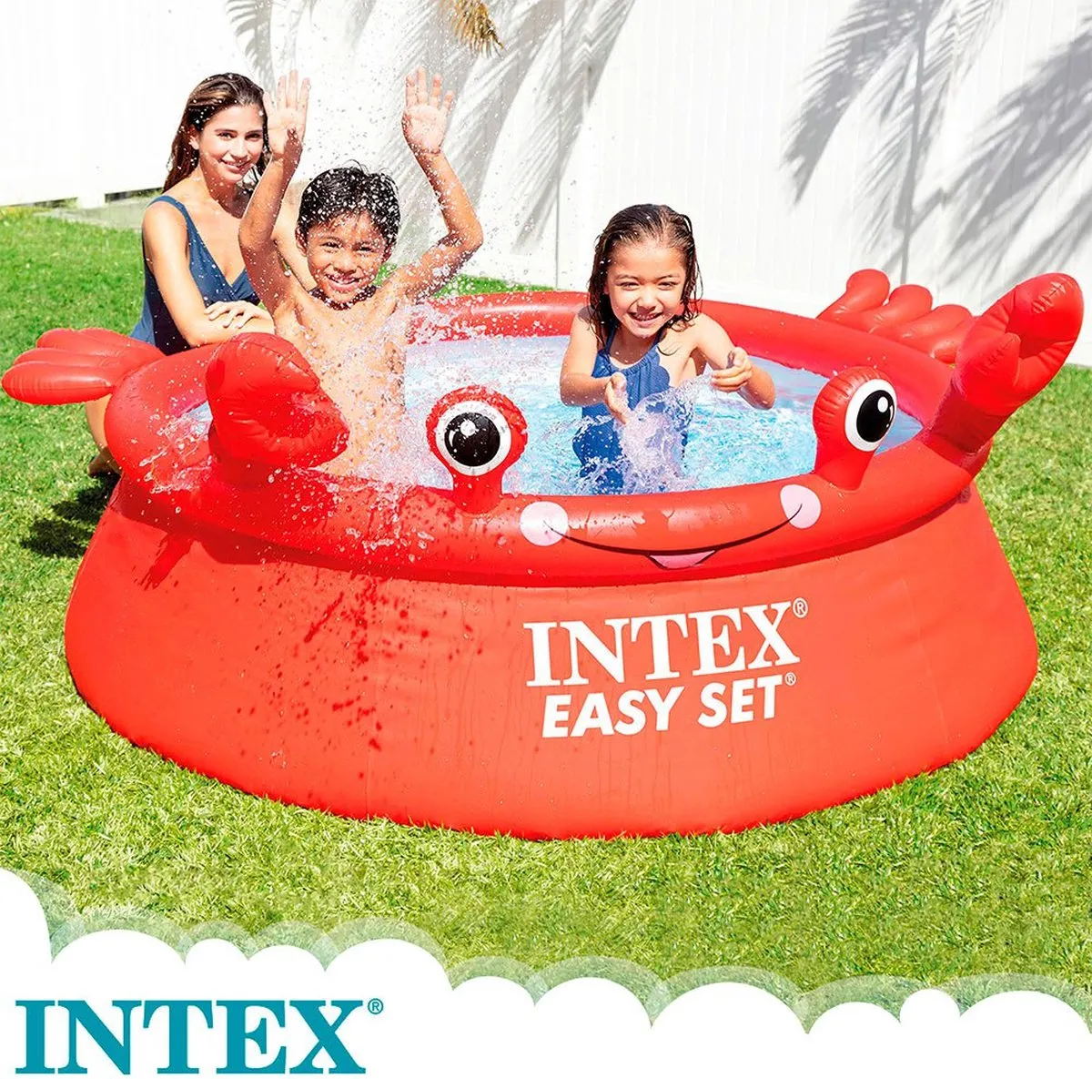 Intex Easy Set Zwembad 183x51cm - Rood - afbeelding 6 van 6