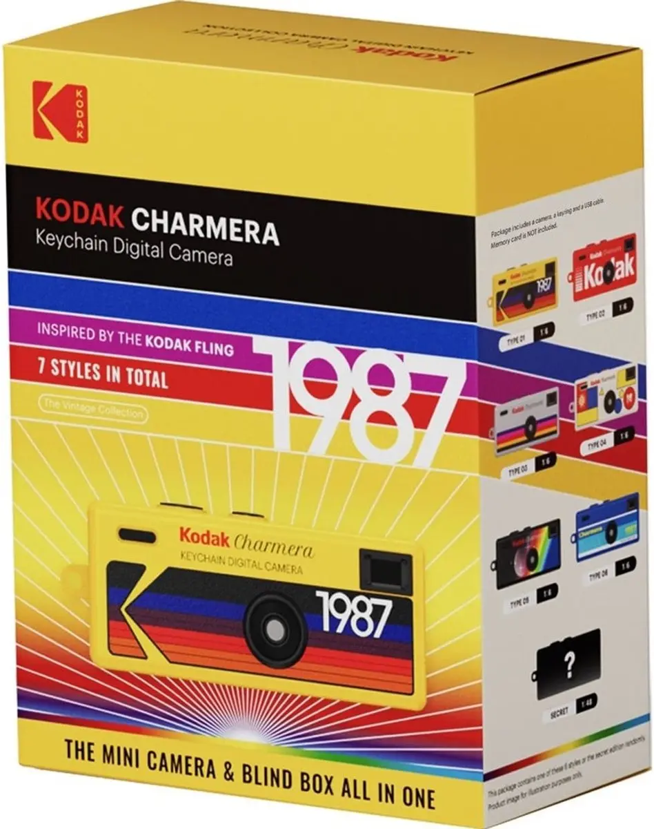 Kodak Charmera Keychain KF0601 Digitaal Camera