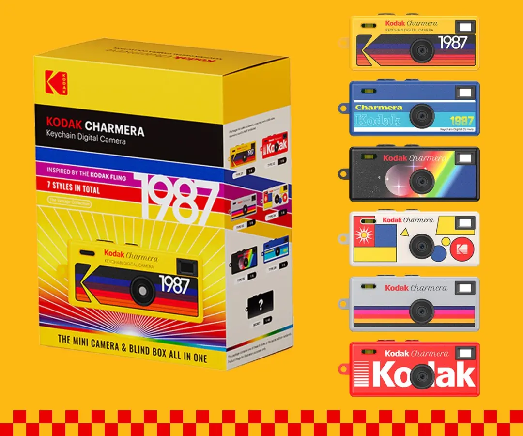Kodak Charmera Keychain KF0601 Digitaal Camera - 200mAh - Blindbox - afbeelding 6 van 6