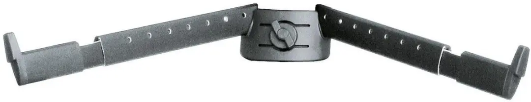 König & Meyer 18866 Support Arm Set Black Anodized - Toetsenbordstandaard