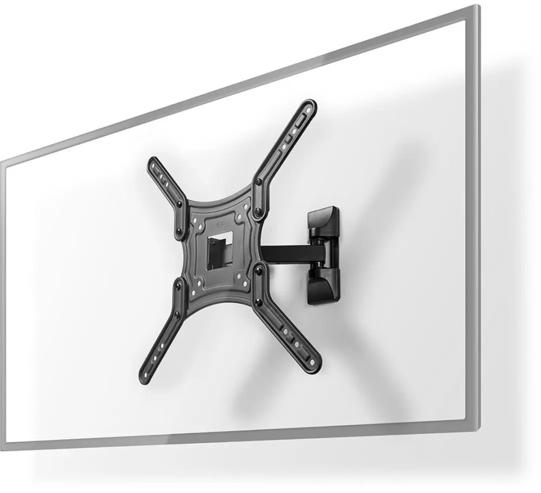 Nedis TVWM1430BK Draai-Kantel TV-Muurbeugel 55" - 30kg - Zwart - afbeelding 6 van 6