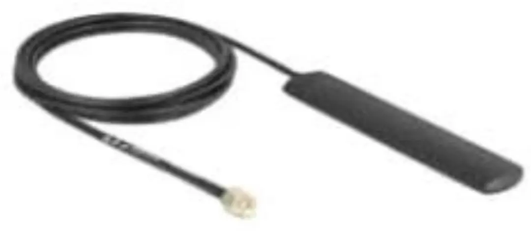 Delock WiFi Antenne 5.8GHz 3dBi RP-SMA 3m - Zwart