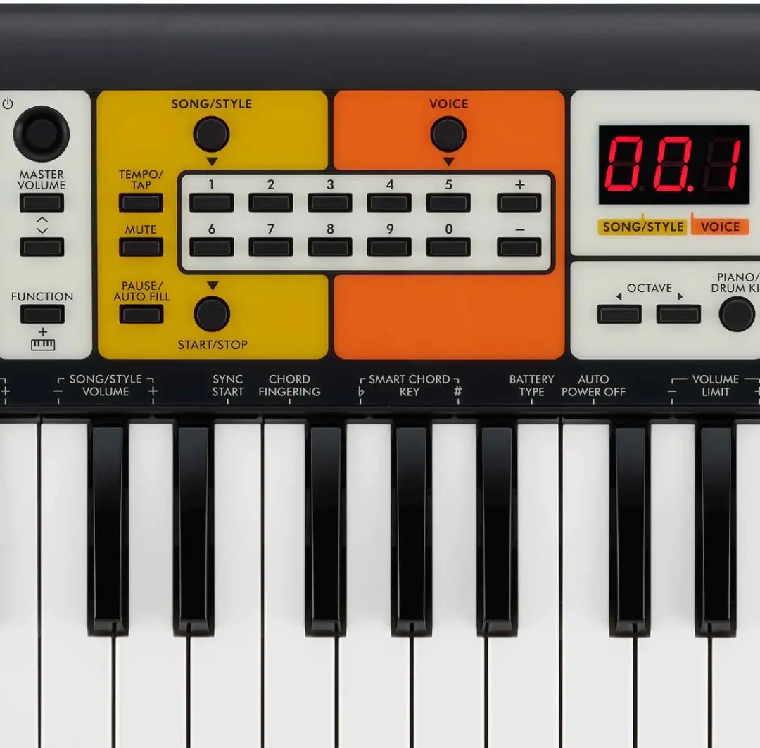 Yamaha PSS-F30 Mini-Keyboard 37 Toetsen - Zwart