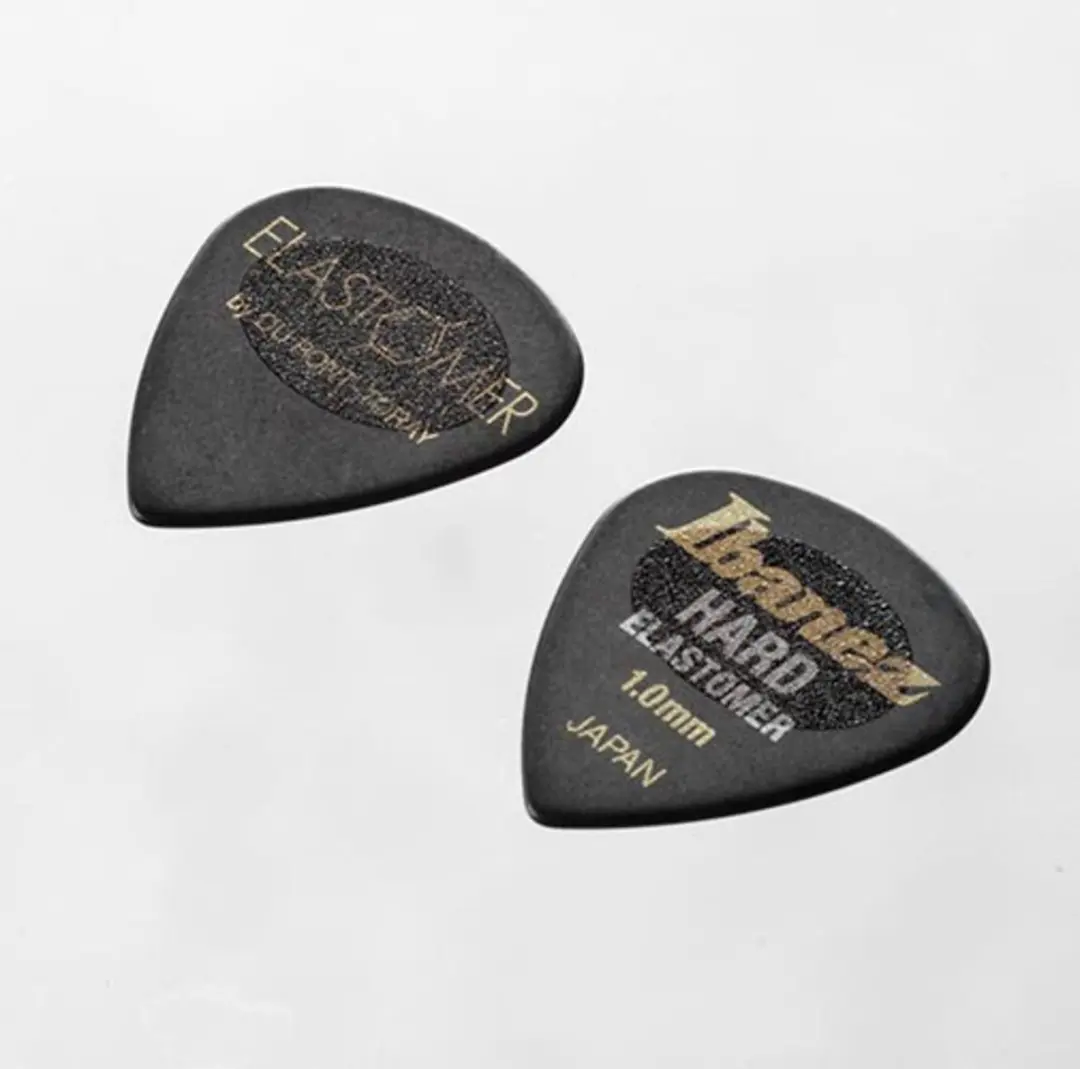 Ibanez BEL16HD10S-HBK Elastomer Plectrumset - 1.0mm - 3 Stuks