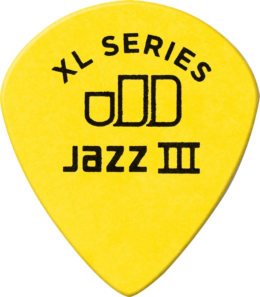 Dunlop Jazz III XL Plectrum - 12 Stuks - Geel