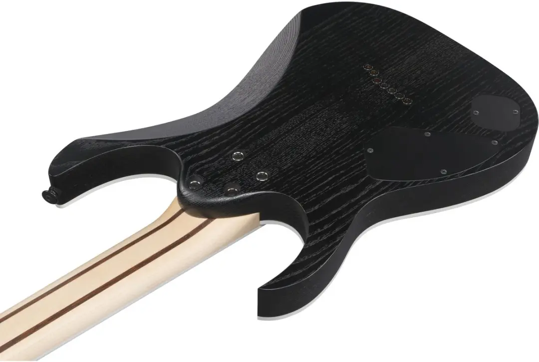 Ibanez Prestige RGR762AHBF Weathered Black Elektrische Gitaar - 7 Snaren