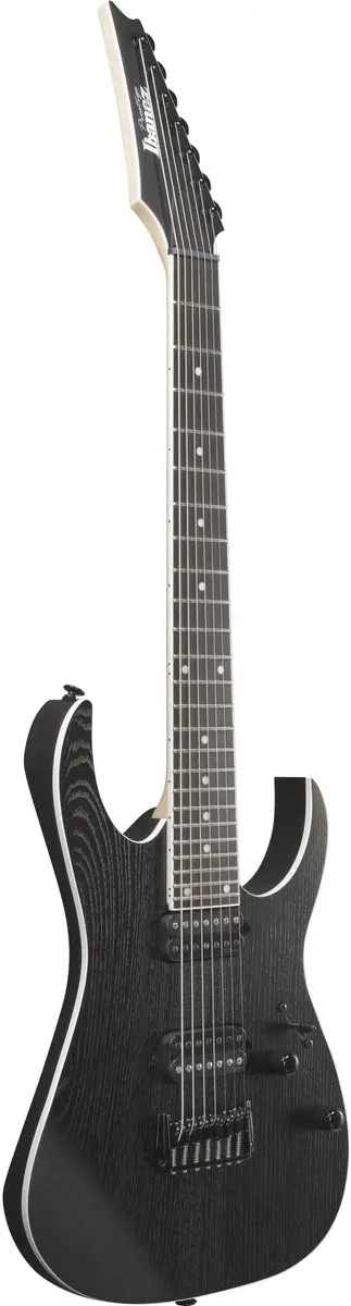 Ibanez Prestige RGR762AHBF Weathered Black Elektrische Gitaar - 7 Snaren