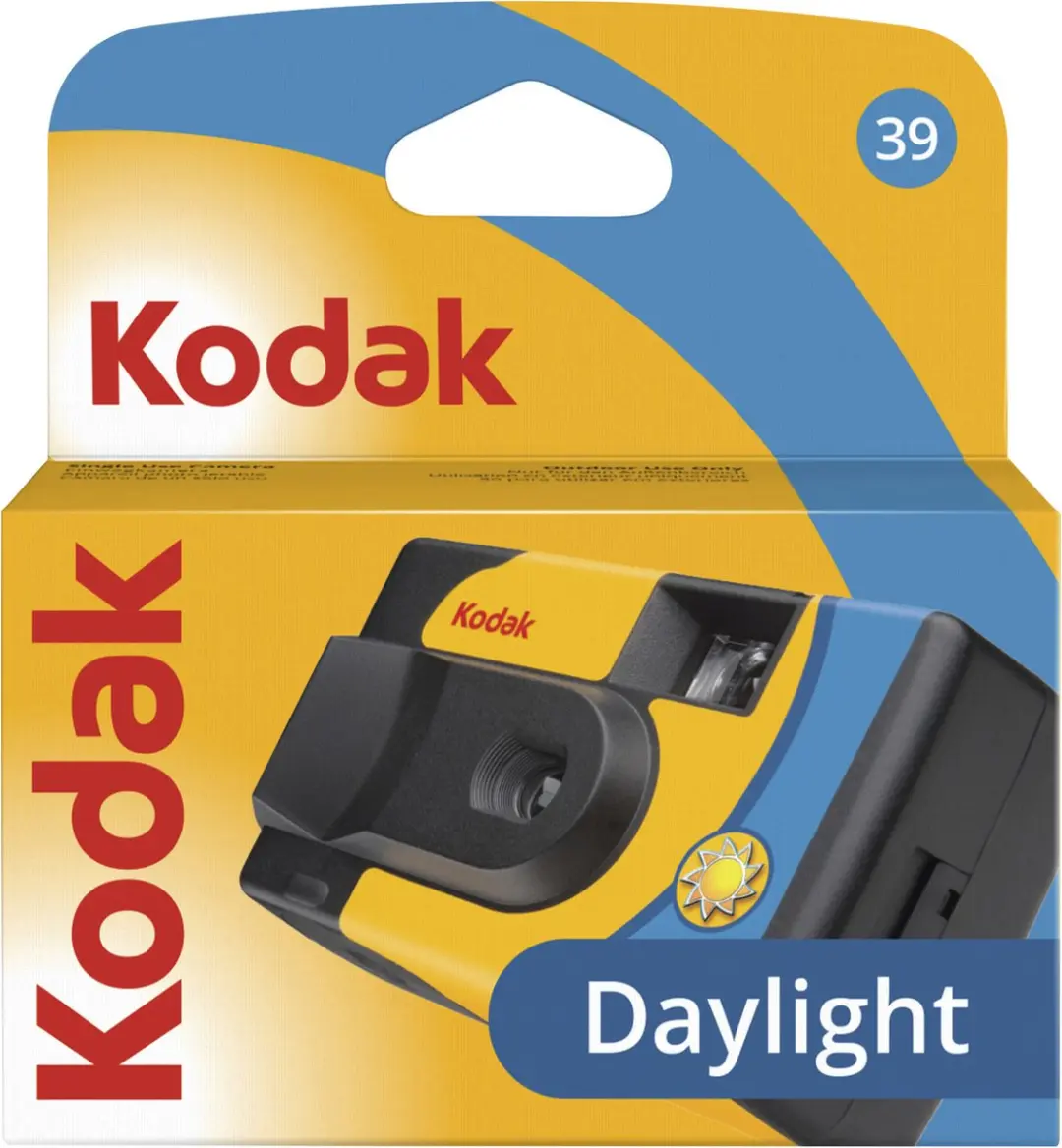 Kodak Daylight Wegwerpcamera 39 Stuks - Zwart