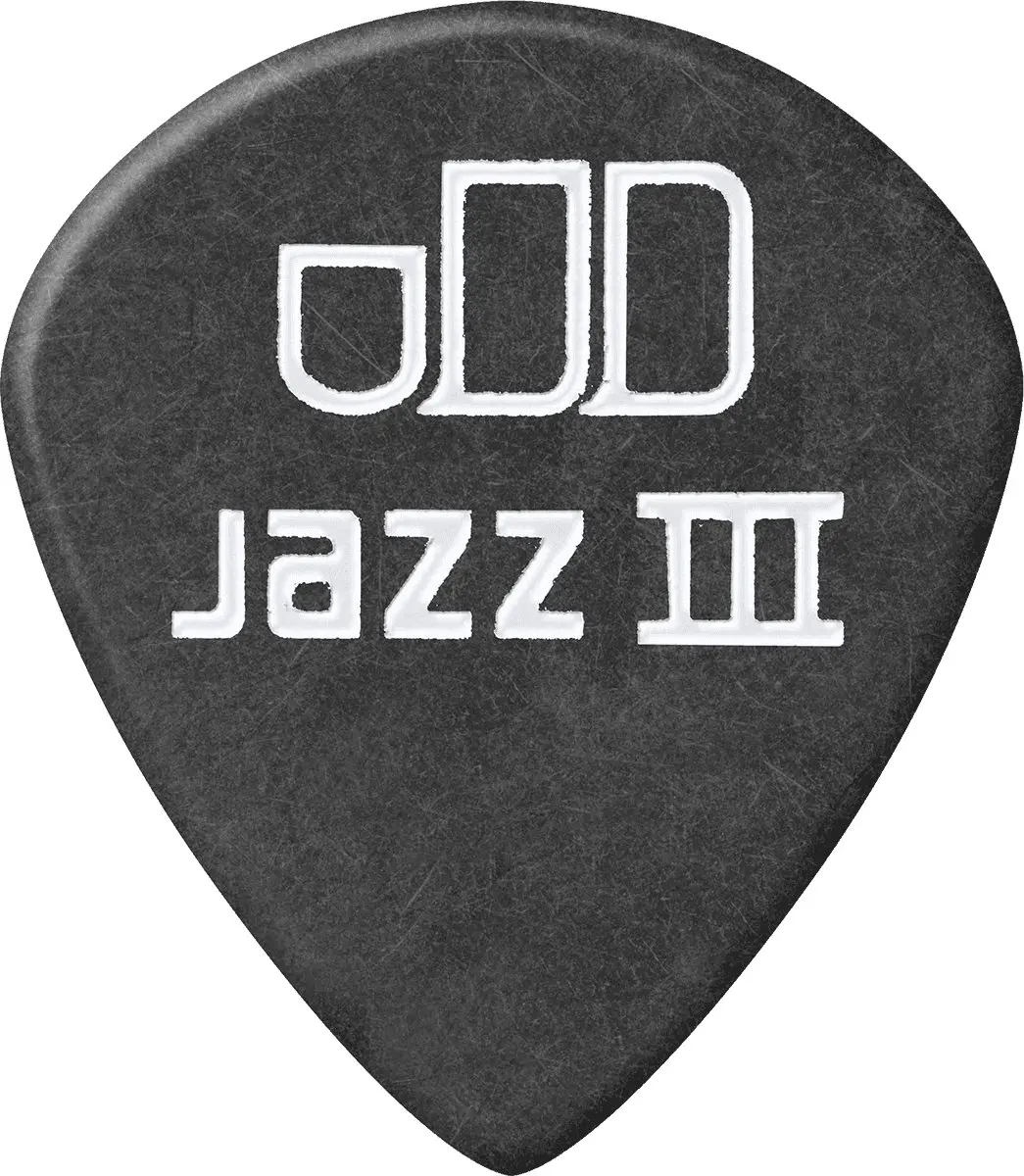 Dunlop Jazz Plectrum Pitch Black 1.50mm - 72 Stuks
