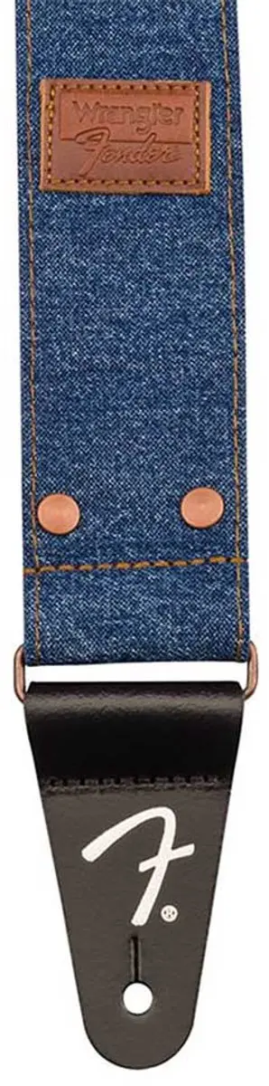 Fender Wrangler Riveted Gitaarband Indigo