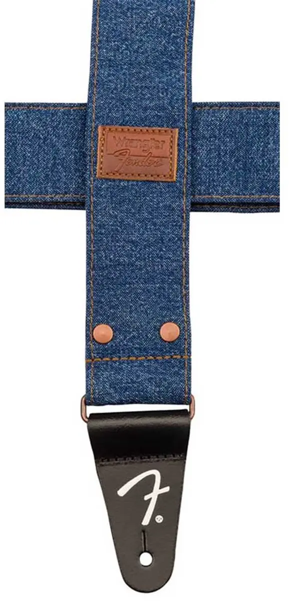 Fender Wrangler Riveted Gitaarband Indigo