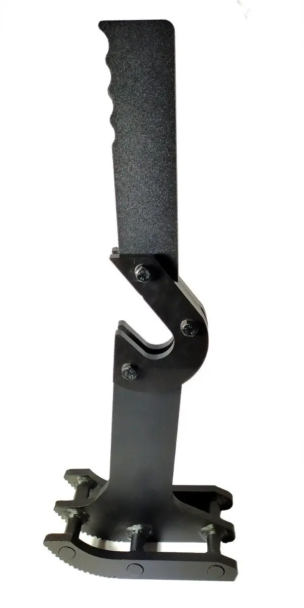 Muscle Power Barbell Jack - Zwart