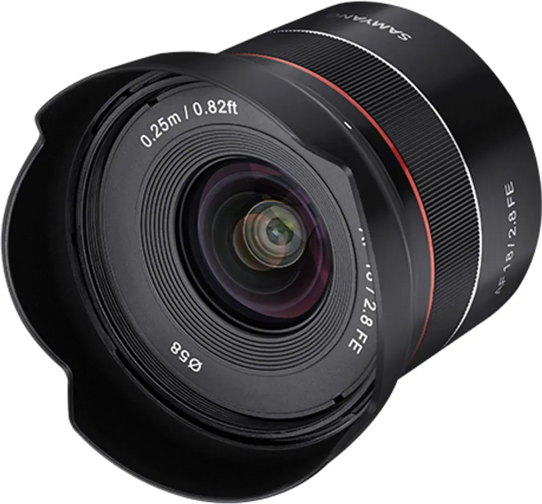 Samyang AF 18mm F2.8 Sony E Objectief