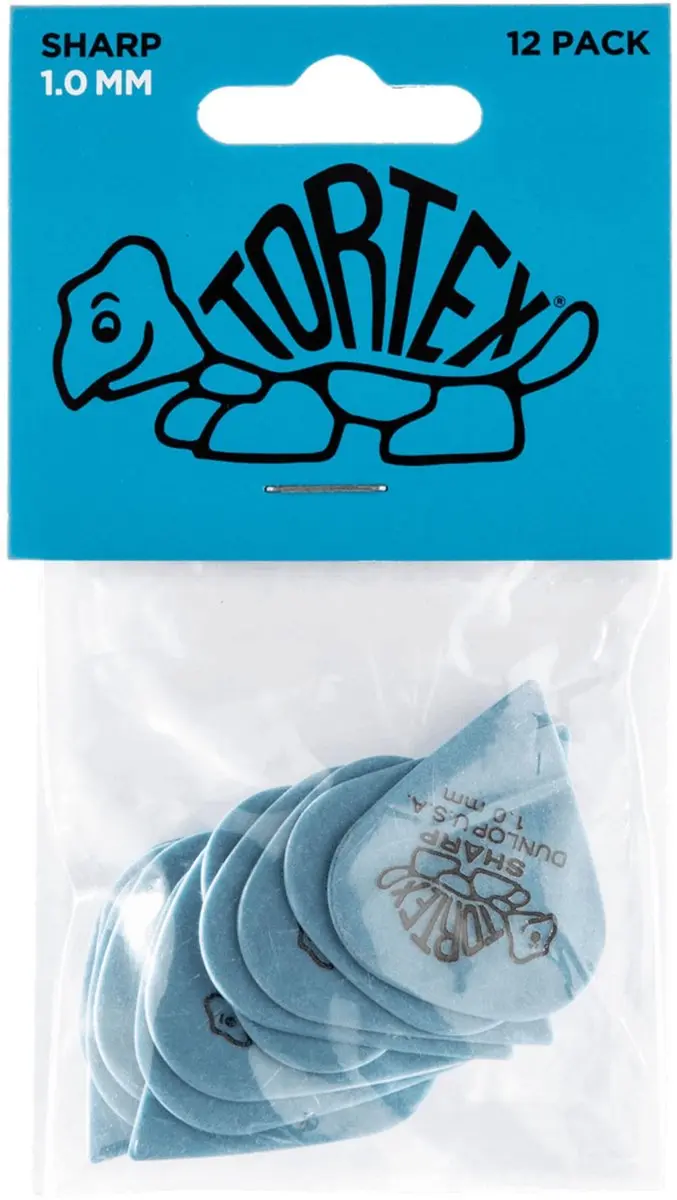 Dunlop Tortex Sharp 412 Plectrums
