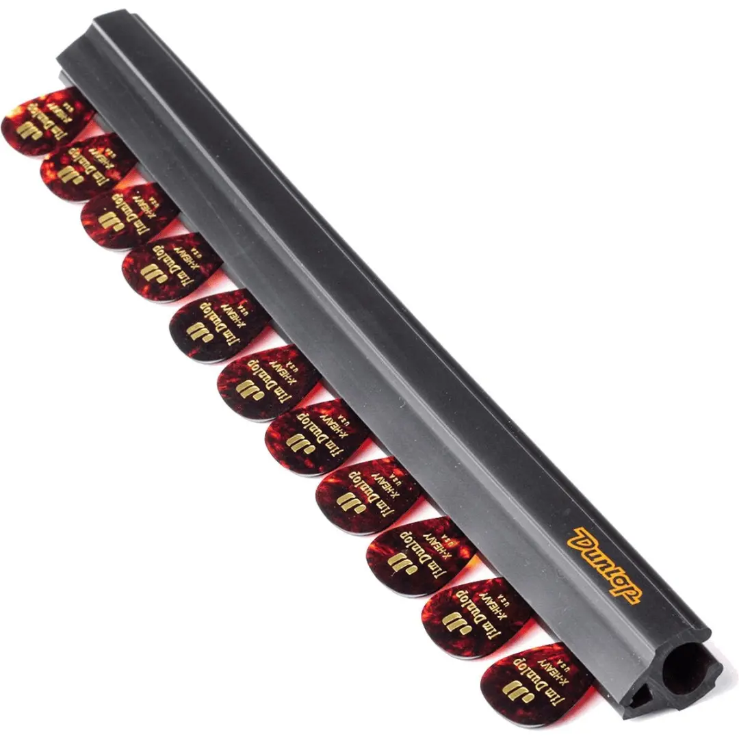 Dunlop 5012 Mic Stand Pick Holder - 30cm - 12 Plectrums Multicolor