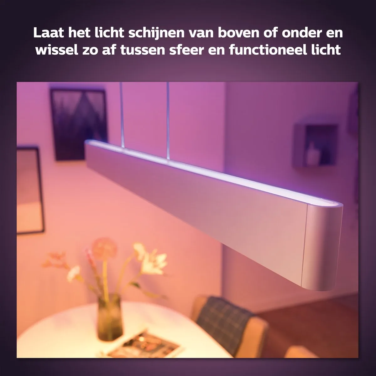 Philips Hue Ensis Hanglamp - Wit