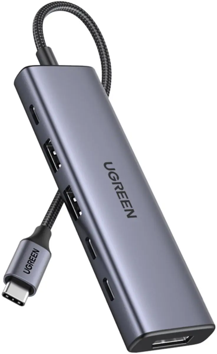 Ugreen 6-Poorts USB-C Hub met DisplayPort 4K & PD 100W