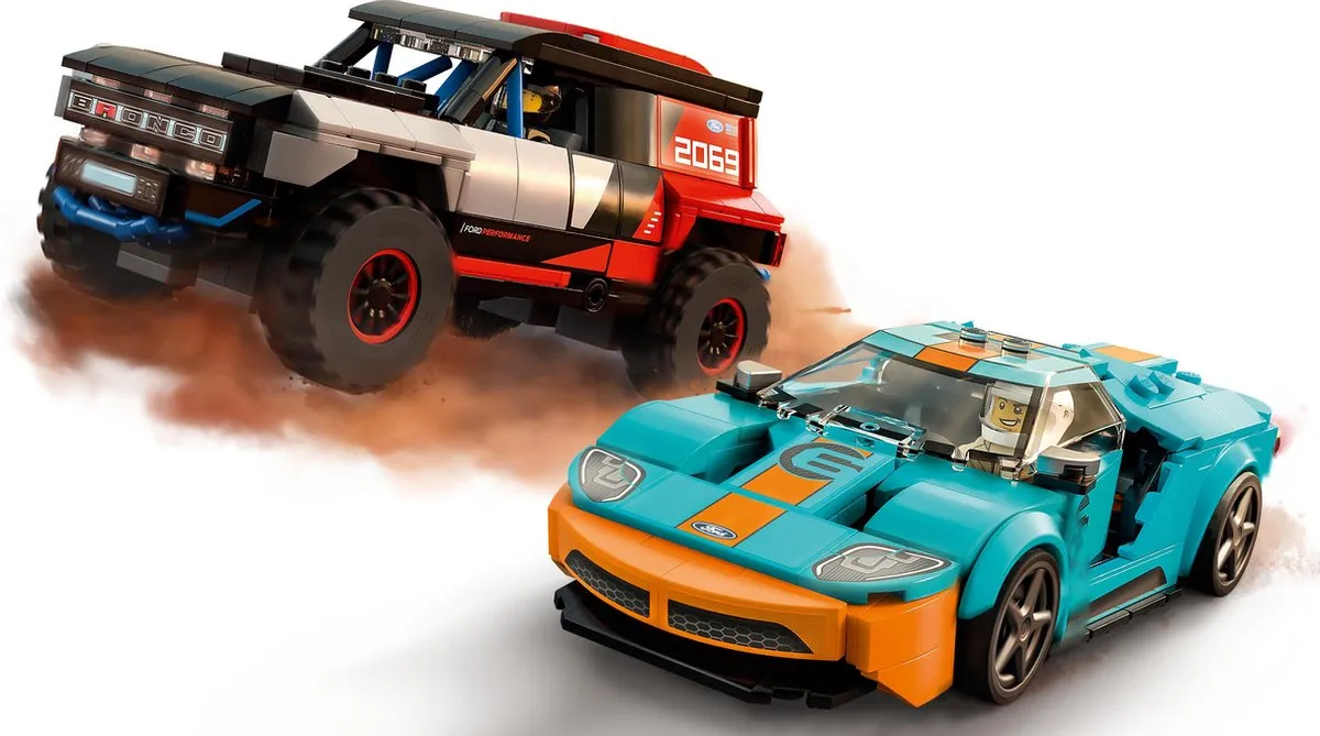 LEGO Speed Champions Ford GT Heritage Edition & Bronco R 76905 - 660 Stukken