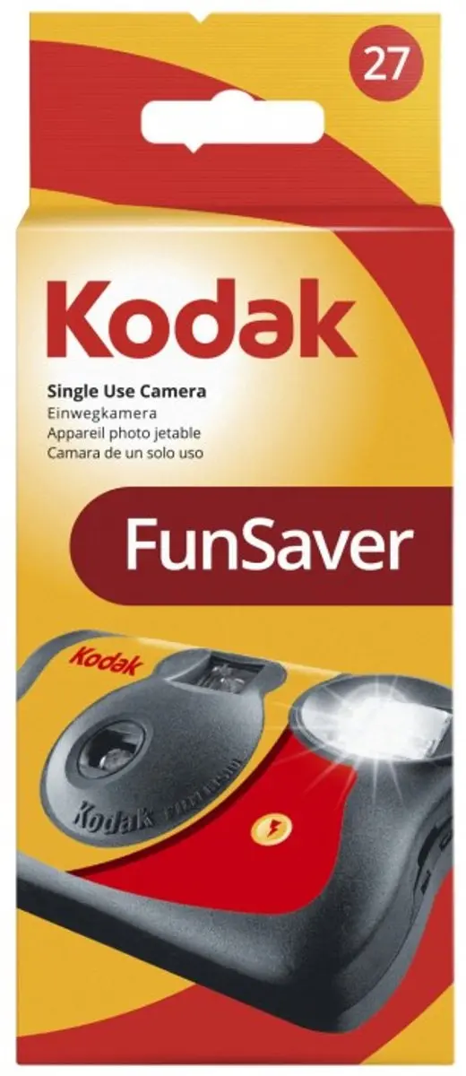 Kodak Fun Saver Wegwerpcamera ISO 800 - 2 Stuks