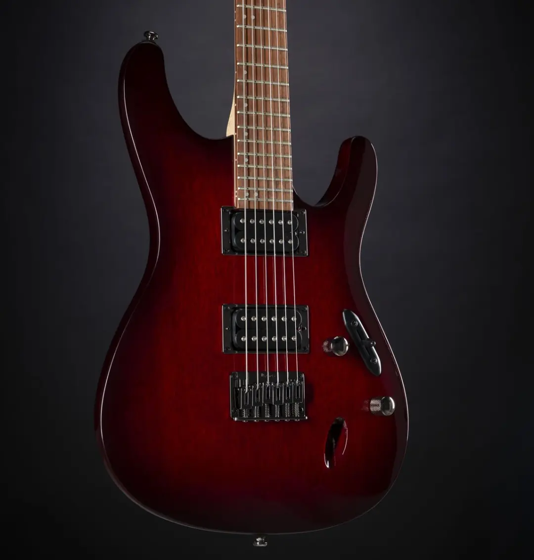 Ibanez S521 Blackberry Sunburst Elektrische Gitaar - 24 Frets