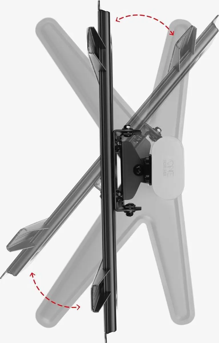 One For All WM4471 TV Standaard - 65 inch - 40 kg - Zwart