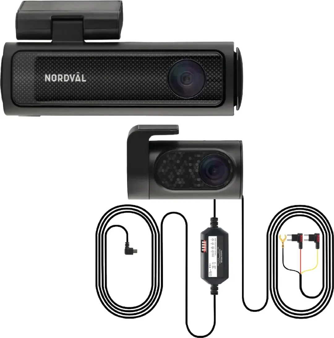 Nordväl DC202-2CH Dashcam 4K/2K
