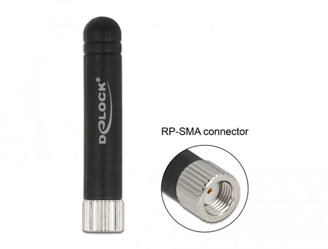 Delock WLAN Antenne RP-SMA 1.7-3.7dBi