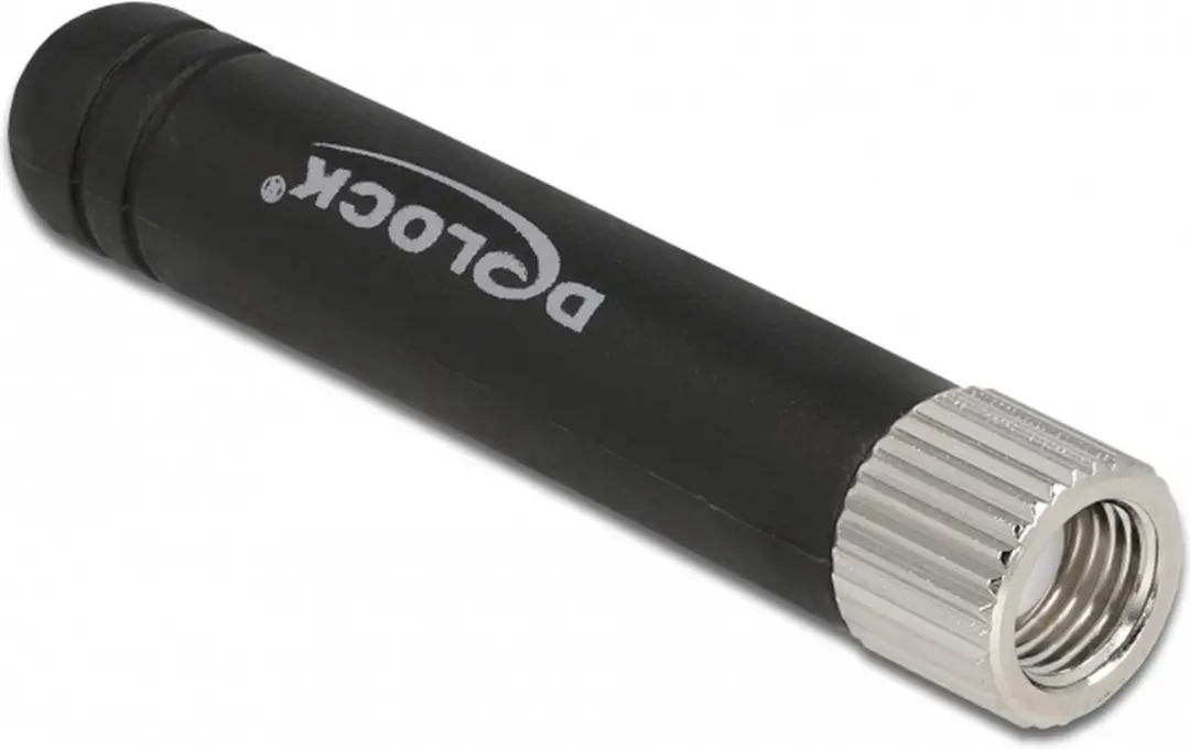 Delock WLAN Antenne RP-SMA 1.7-3.7dBi - Zwart - afbeelding 2 van 3