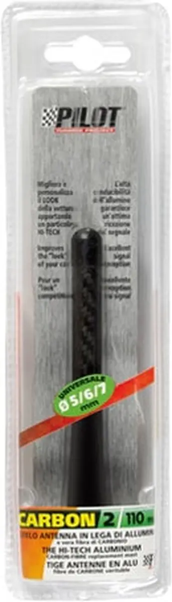 Lampa Carbon Antenne 110mm - Zwart - 42.40160