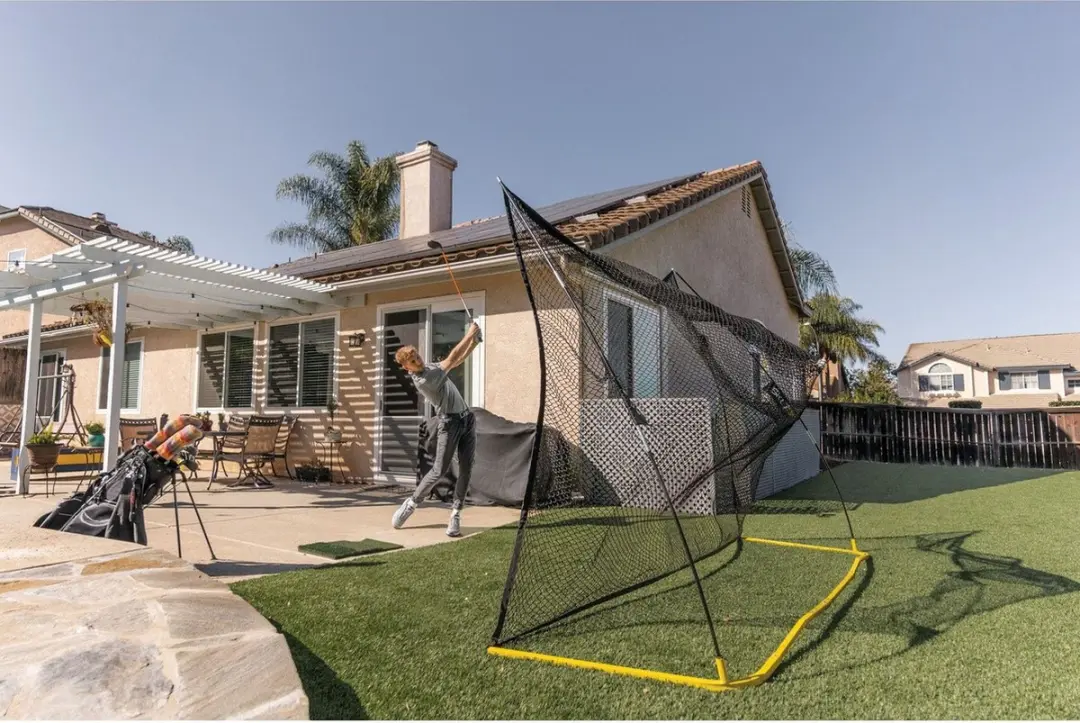 Sklz Golf Home Range Net - Geel/Zwart