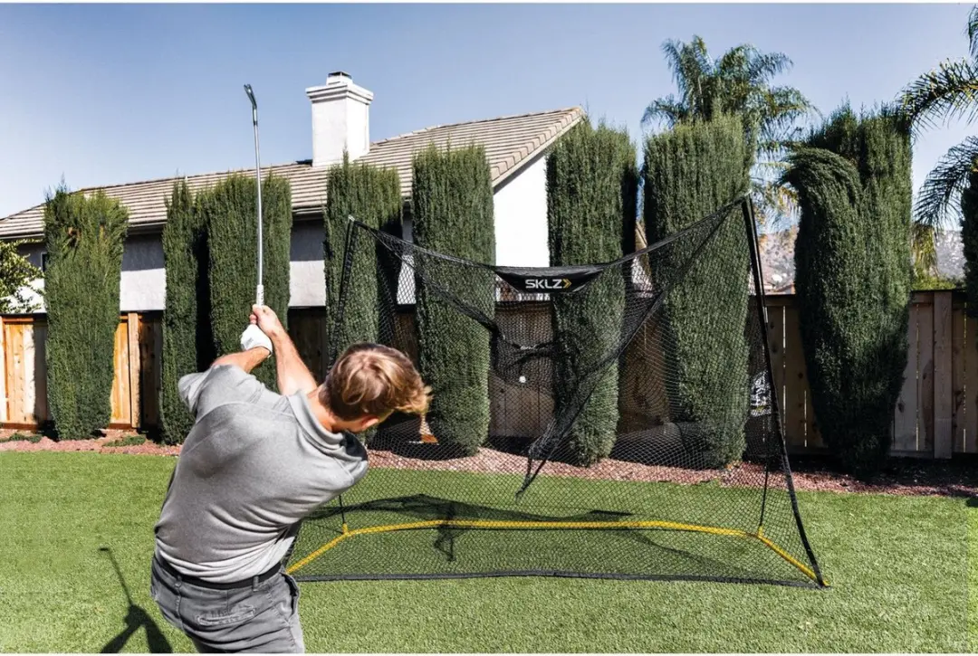 Sklz Golf Home Range Net - Geel/Zwart