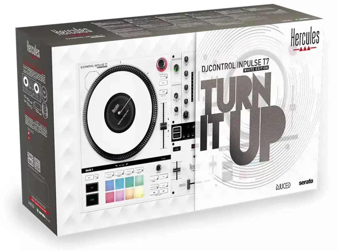 Hercules DJControl Inpulse T7 - Wit - afbeelding 6 van 6