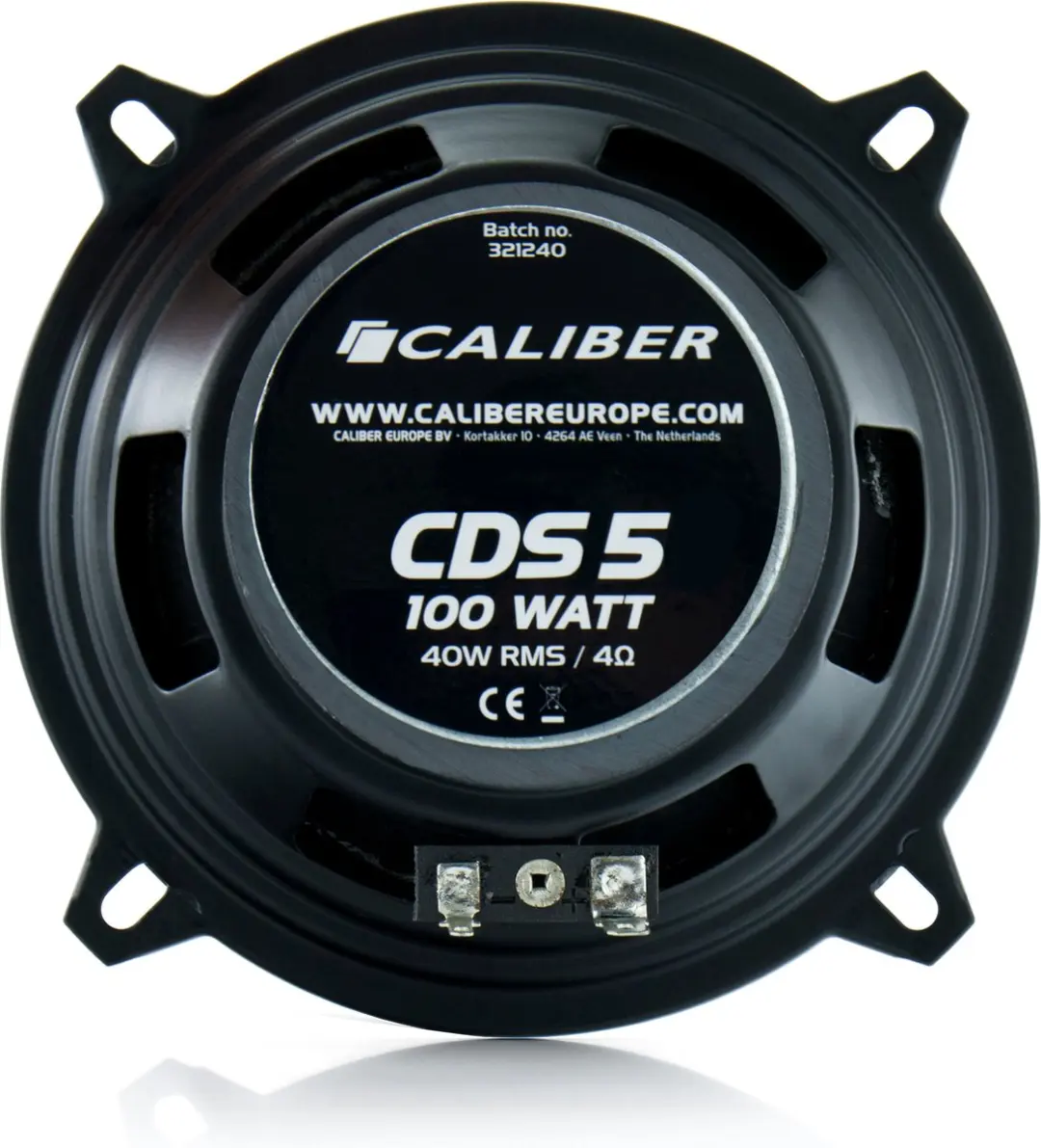 Caliber 13cm 2-Weg Coaxiale Autospeakers 200W - Zwart