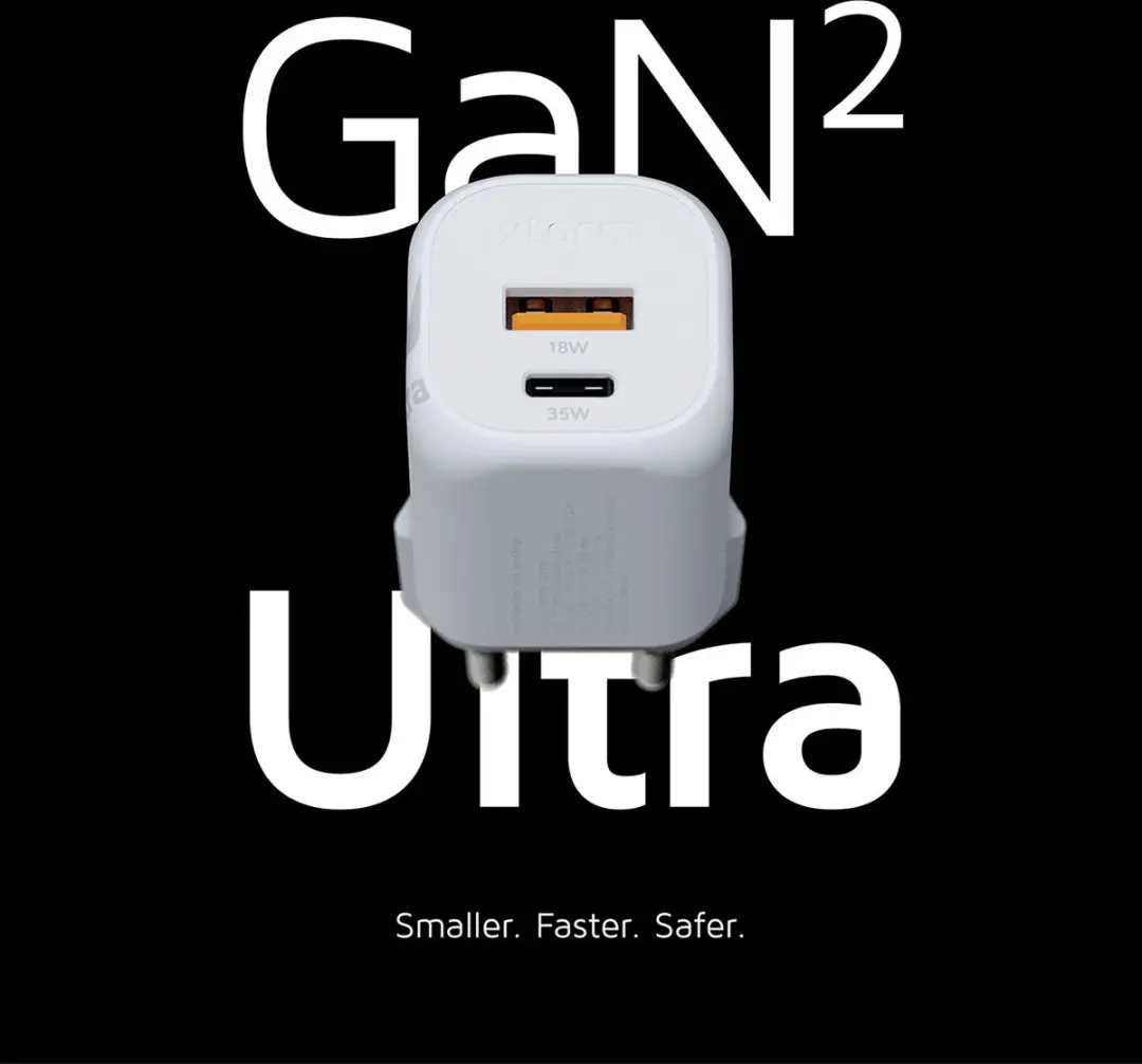Xtorm GaN2 Ultra 67W Snellader - USB-C & USB-A - 67W - Wit - afbeelding 6 van 6