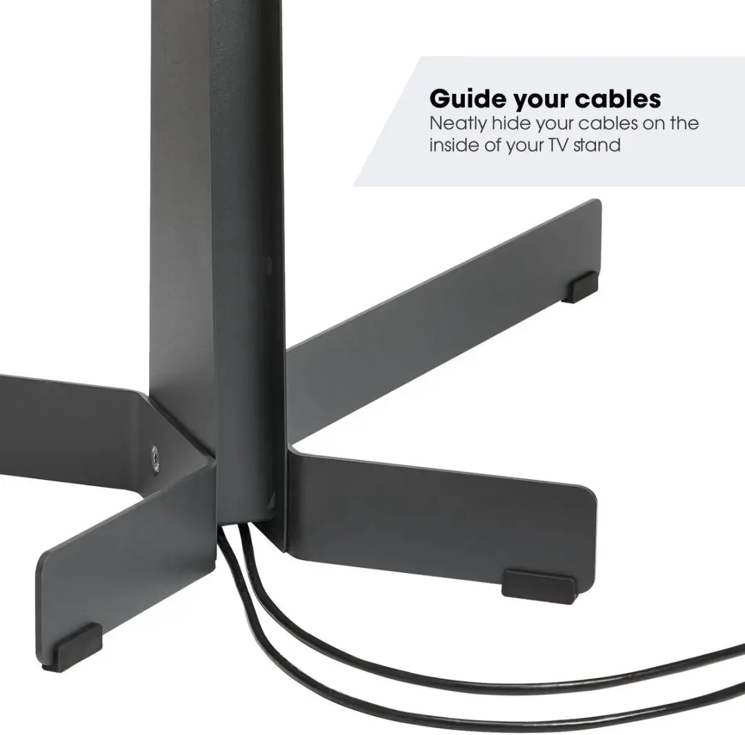 Vogel's COMFORT TVS 3690 Draaibare TV Vloerstandaard - 40-77" - Zwart