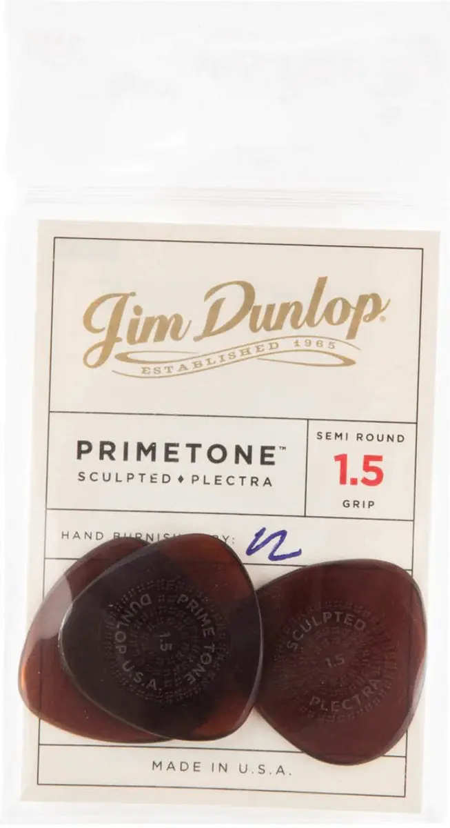 Dunlop Jim Dunlop Primetone Plectrum 1.50mm - 3 Stuks