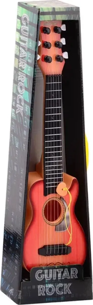 Johntoy Gitaar 6 Snaren - 44 cm - Bruin - afbeelding 6 van 6