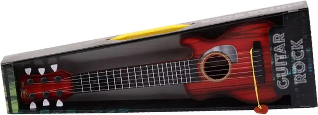 Johntoy Gitaar 6 Snaren - 44 cm - Bruin