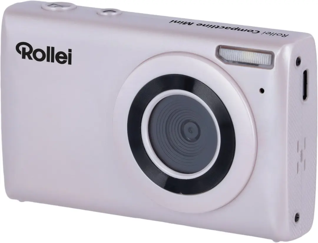 Rollei Compactline Mini Camera - 4K Video - Roze