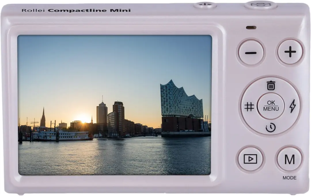 Rollei Compactline Mini Camera - 4K Video - Roze