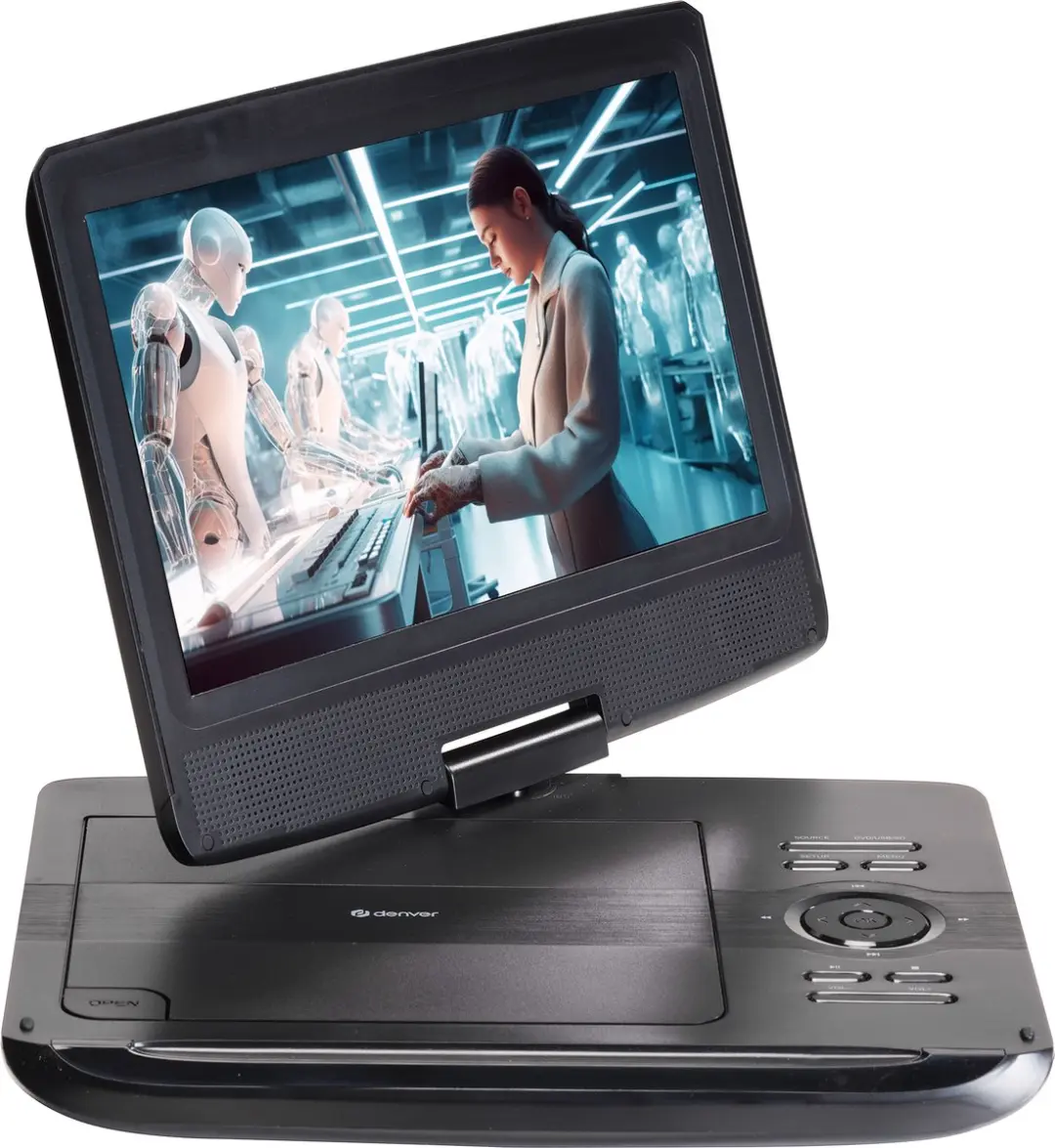 Denver MT1097 Draagbare DVD-speler 10 inch - Zwart