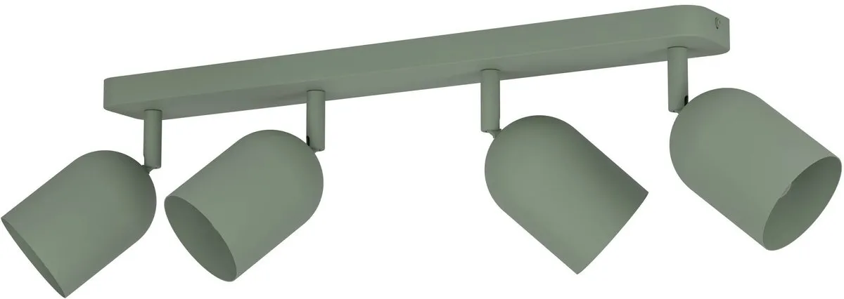 Eglo Tilston Spot E14 Groen - 4x40W Kantelbaar