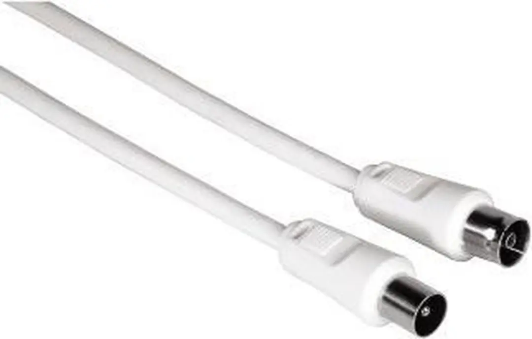 Hama Coax-kabel 5m M FM - Wit