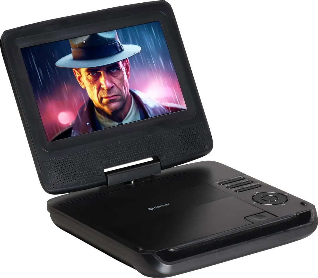Denver MT792 Draagbare DVD-speler 7 inch - Zwart
